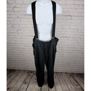 Pacific Trail Black Performance Outwear Ski Bib Overalls Pants Size Large L